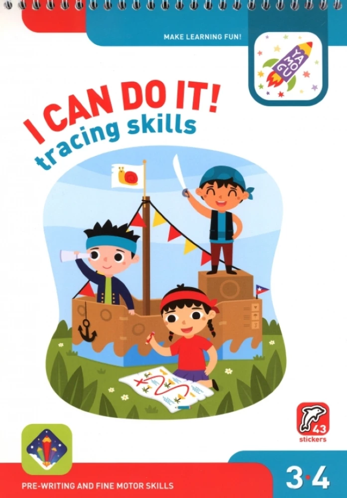 I Can Do It! Tracing Skills. I can draw lines! 3-4 years