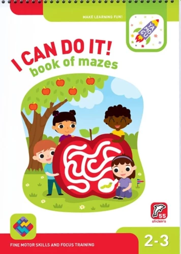 I Can Do It! Book of Mazes. I can navigate mazes!