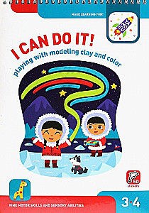 I Can Do It! Playing with Modelling Clay and Colour. I can model and draw! Pictures from plasticine