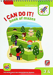 I Can Do It! Book of Mazes. I can pass through mazes!
