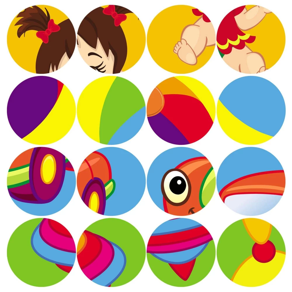 Stickers for Toddlers. Let's Play