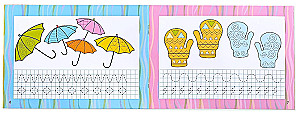 Write-erase. Patterns and Hatching