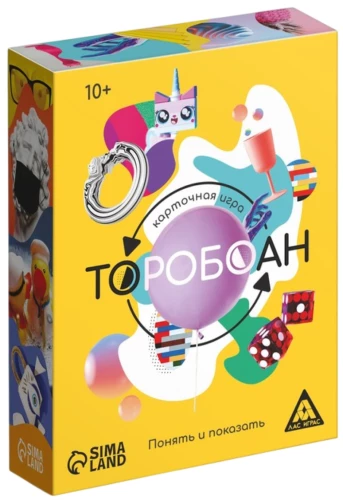Board game "Toroboan", 80 cards, 10+