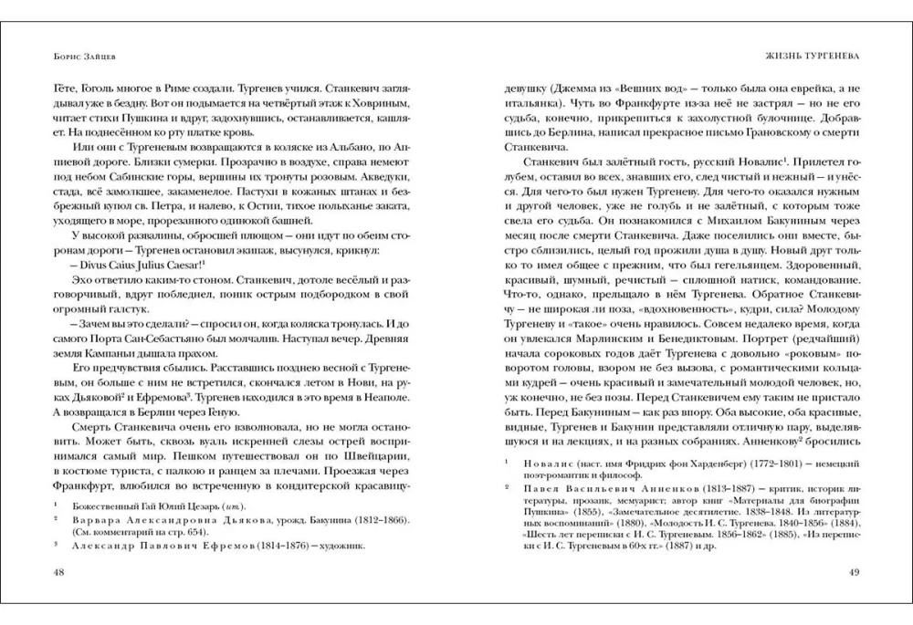 Das Leben von Turgenev. Zhukovsky. Tschechow