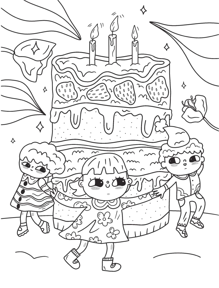 Flower Country. A Coloring Book for Creative Relaxation.