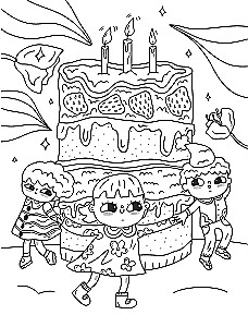 Flower Country. A Coloring Book for Creative Relaxation.