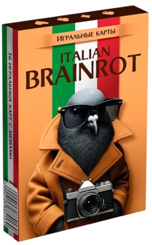 Karty do gry - Włoski Brainrot