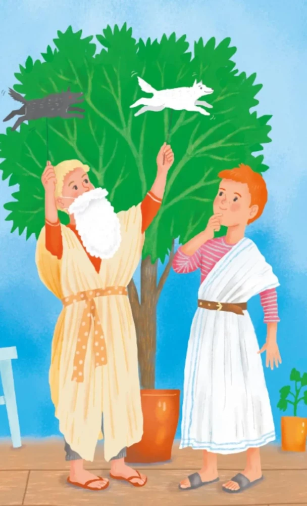 Parables of Virtues. Script for a Musical Performance