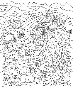 Find and Color. Puzzle Coloring Book for the Smart and Observant.
