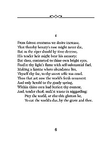 Oh, beauty is even more splendid... Sonnets