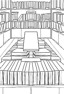 Book Therapy. A Coloring Book for Everyone Who Lives with Books