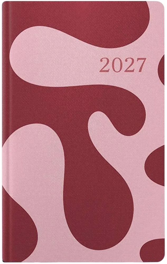 Tagebuch im Hobonichi-Stil. Japanischer Trend. Himbeermarmelade