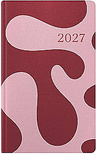Tagebuch im Hobonichi-Stil. Japanischer Trend. Himbeermarmelade