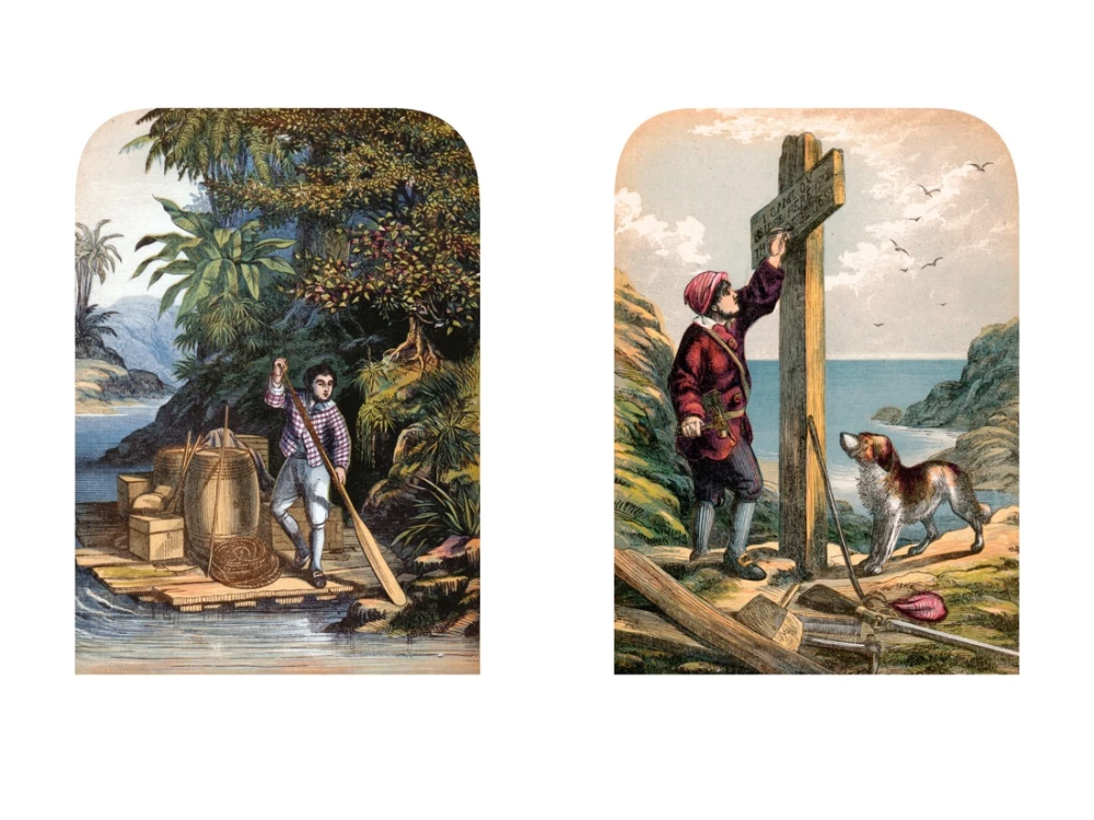 Die Abenteuer von Robinson Crusoe. Leben und Piratenabenteuer des ruhmreichen Kapitäns Singleton