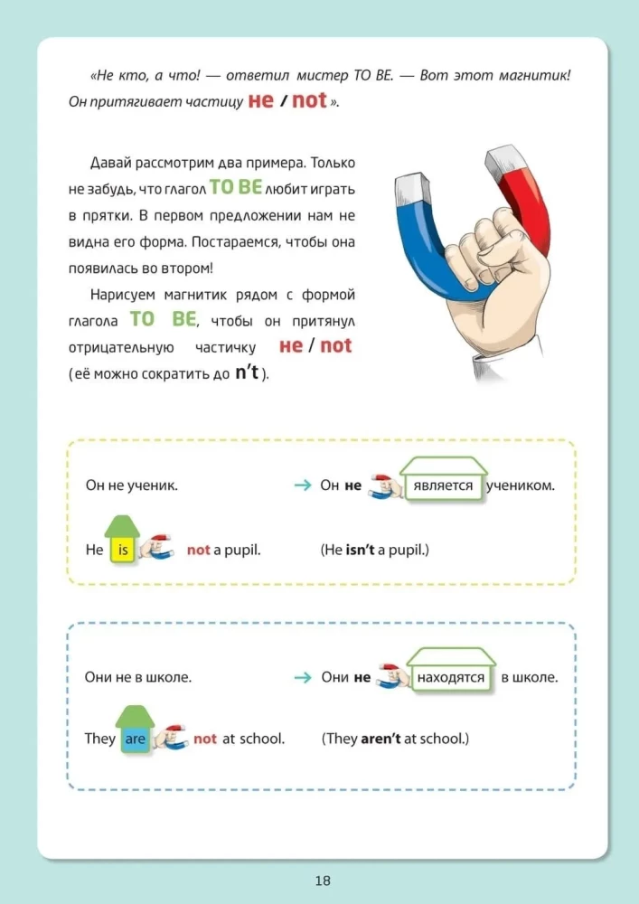English for Kids. The First Verbs in Games and Pictures