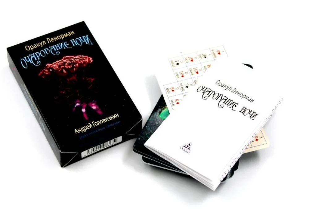 Tarot - Lenormani oraakel. Öö võlu (36 kaarti + juhend)