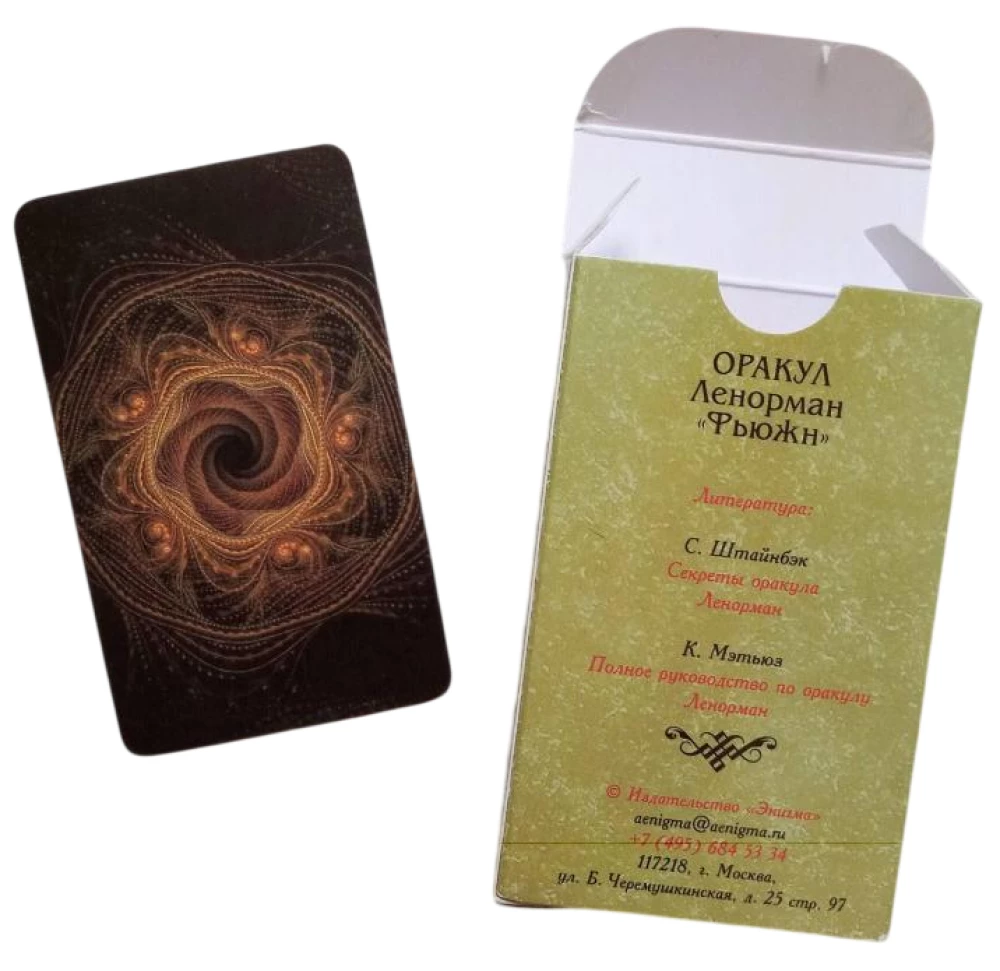 Tarot - Lenormani orakel Fusion (36 kaarti)
