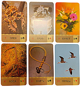 Tarot - Lenormani orakel Fusion (36 kaarti)