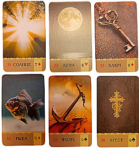 Tarot - Lenormani orakel Fusion (36 kaarti)