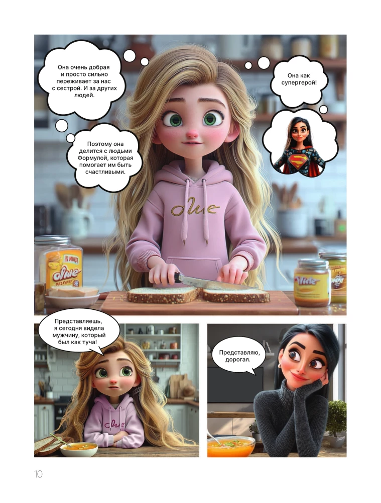 Mirrors of the Soul. Psychological Comic-Fantasy