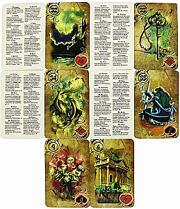 Tarot - Lenormandi Oraakel Kuldne Öökulli (kaardikomplekt 36 tk + juhend)