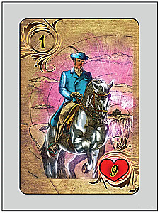 Tarot - Lenormandi Oraakel Kuldne Öökulli (kaardikomplekt 36 tk + juhend)