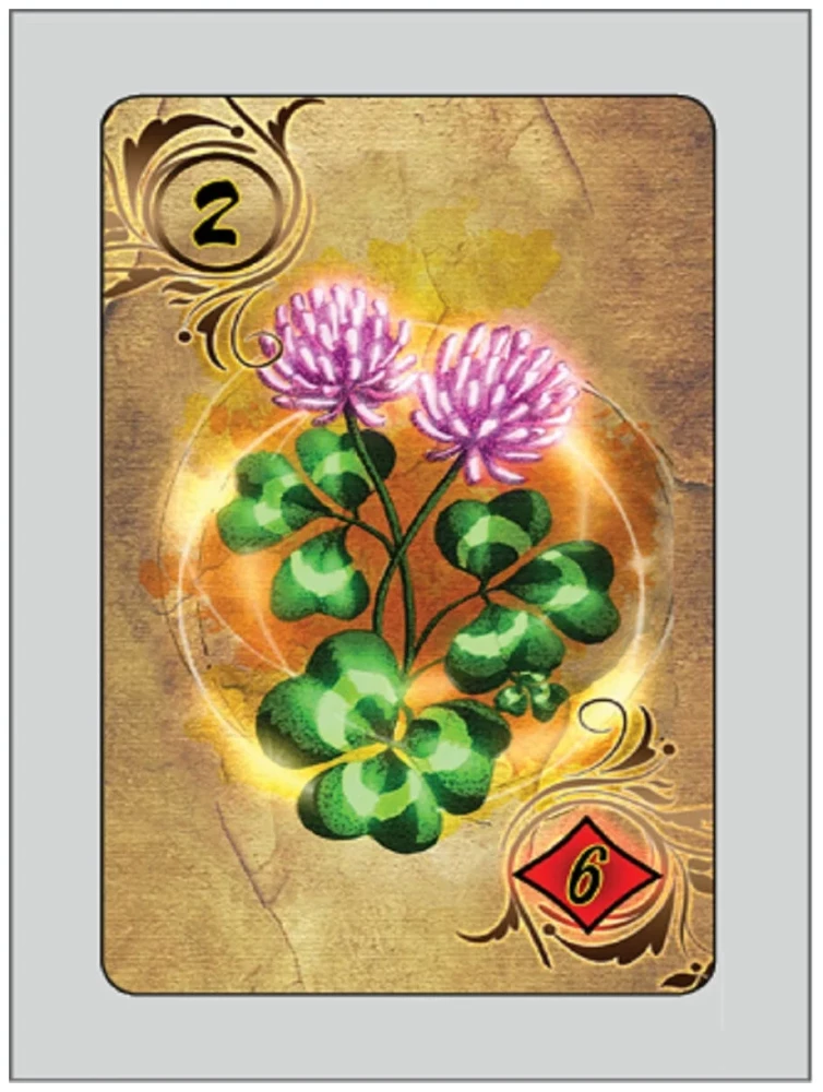 Tarot - Lenormandi Oraakel Kuldne Öökulli (kaardikomplekt 36 tk + juhend)
