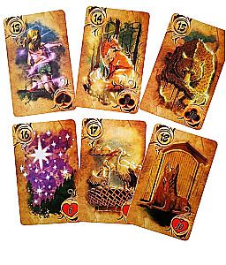 Tarot - Lenormandi Oraakel Kuldne Öökulli (kaardikomplekt 36 tk + juhend)