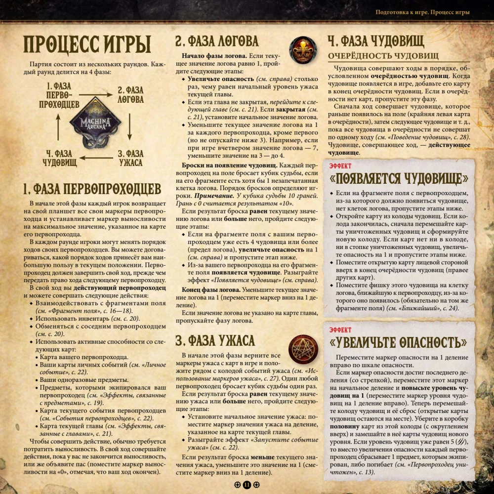 Board Game - Machina Arcana. Russian Edition