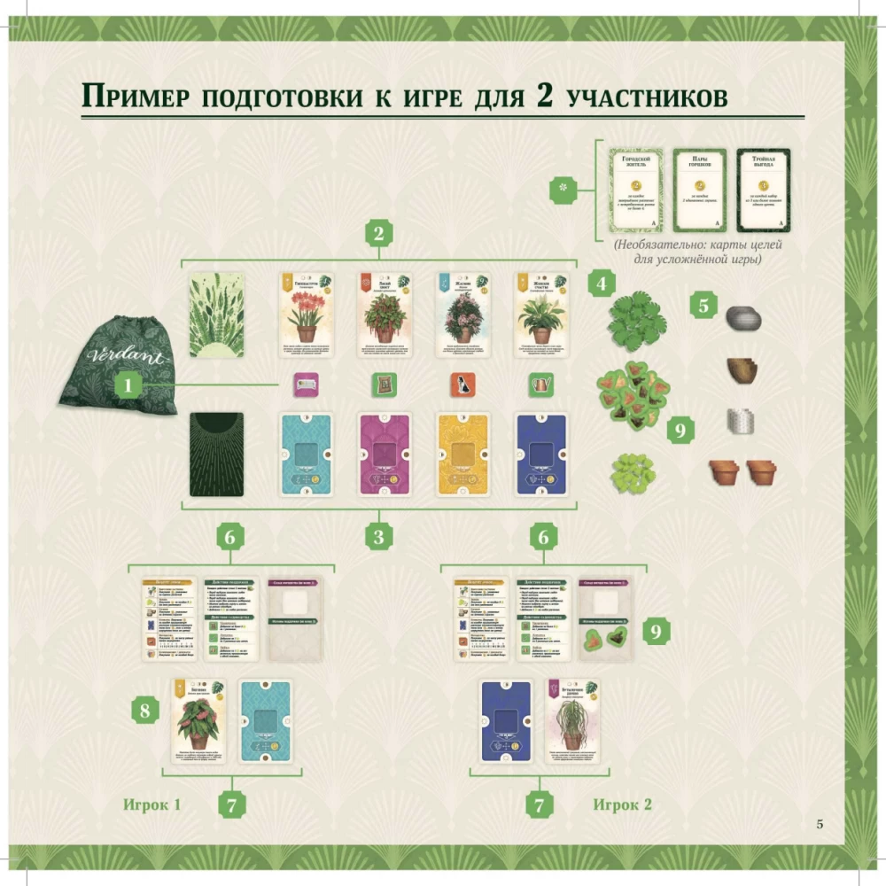 Brettspiel - Das grüne Haus