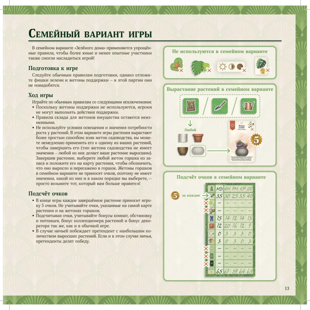 Brettspiel - Das grüne Haus