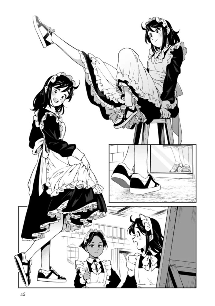Maid skater. Pomocnice na deskach