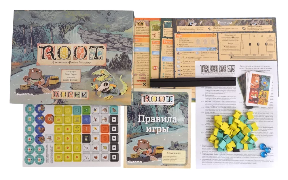 Board Game - Root. Roots. River Folk (Expansion)