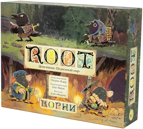 Tabletop Game - Root. Roots. Underworld (expansion)