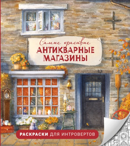 The Most Beautiful Antique Shops. Coloring Books for Introverts