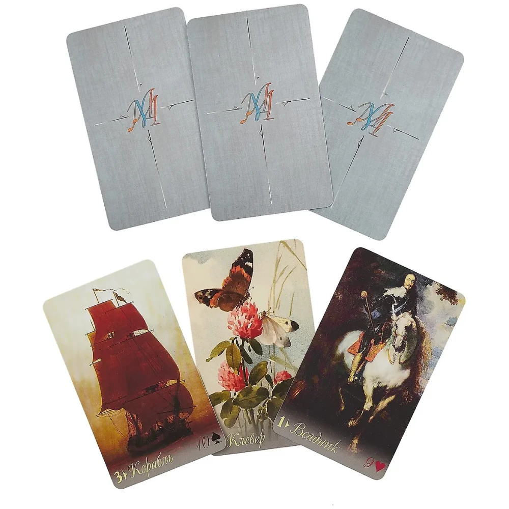 Lenormand Oracle - Art Em (36 cards + guide)