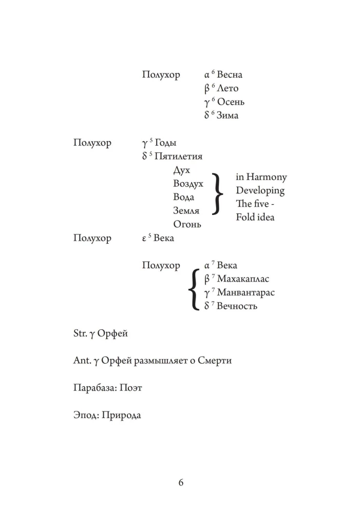 Орфей: лирическая легенда