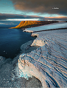 The Arctic Ocean. Franz Josef Land