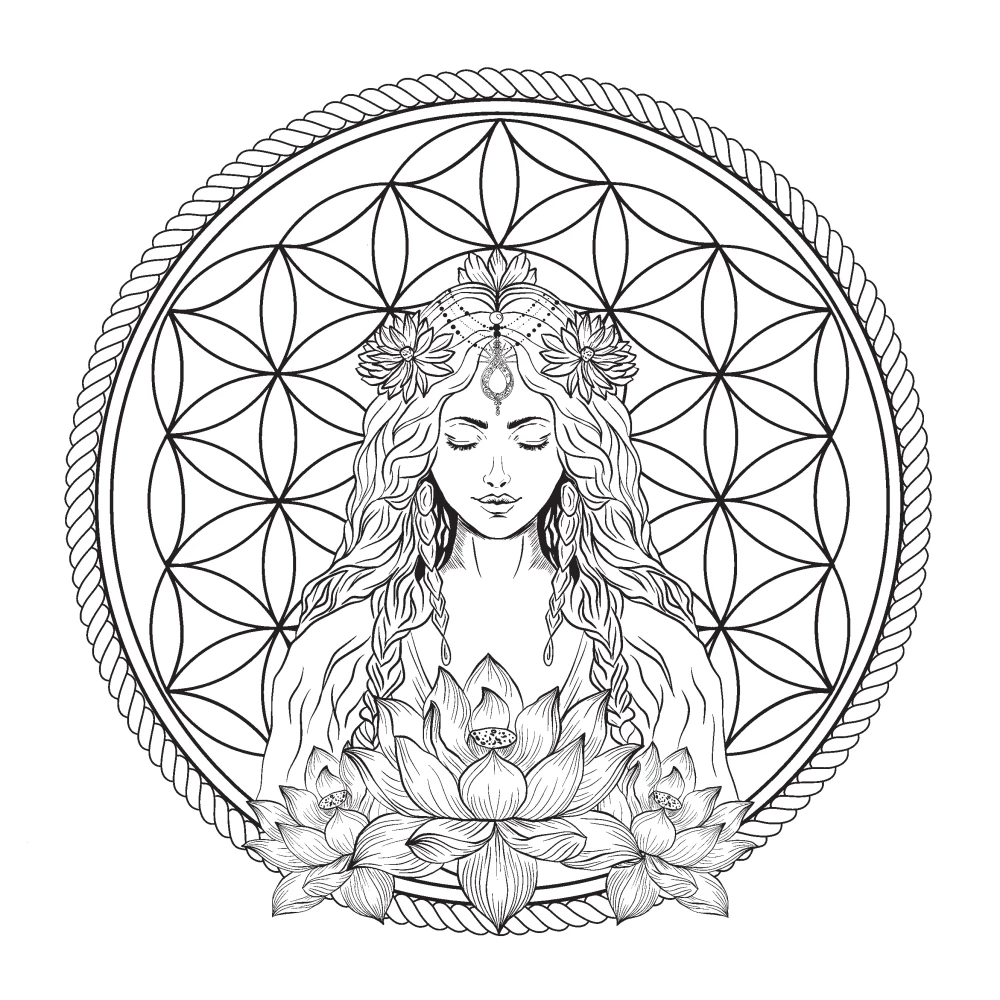 Mandalas. The Path to Female Power. Archetypes, Self-Love, Intuition