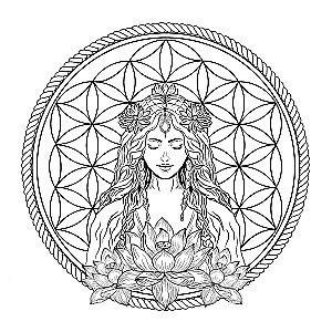 Mandalas. The Path to Female Power. Archetypes, Self-Love, Intuition