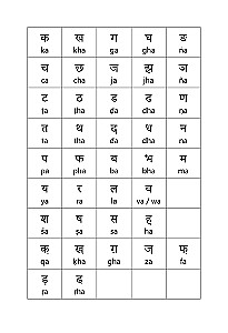 Hindi. Übungsheft für Schreiben und Lesen