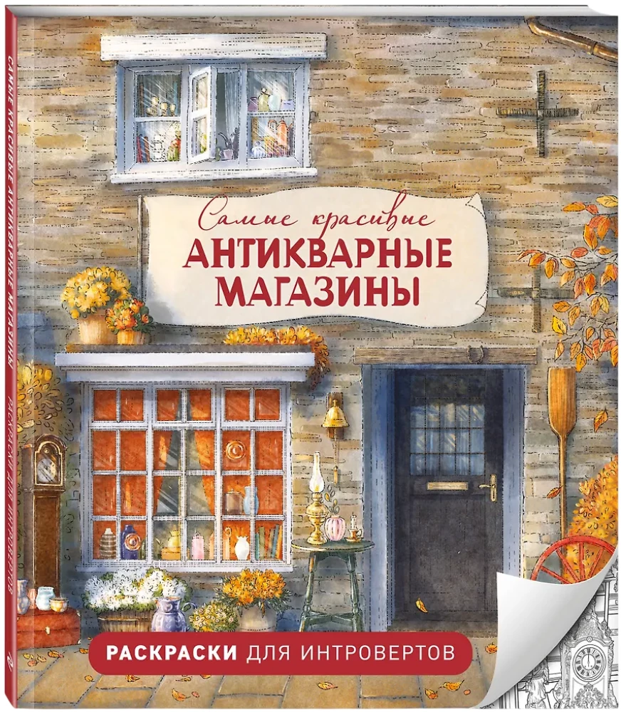 The Most Beautiful Antique Shops. Coloring Books for Introverts