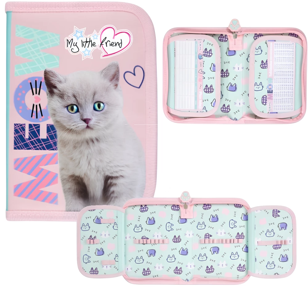 Пенал без наполнения - My Little Friend Fluffy Kitty