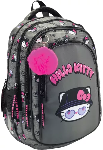 Рюкзак с четырьмя отделениями - HELLO KITTY GREY