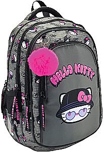 Рюкзак с четырьмя отделениями - HELLO KITTY GREY