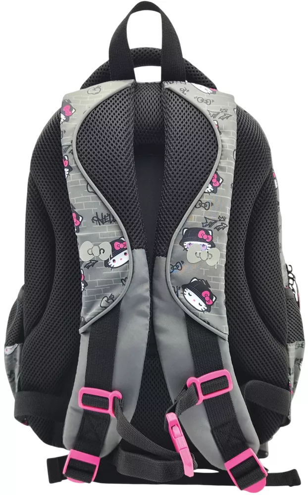 Рюкзак с четырьмя отделениями - HELLO KITTY GREY