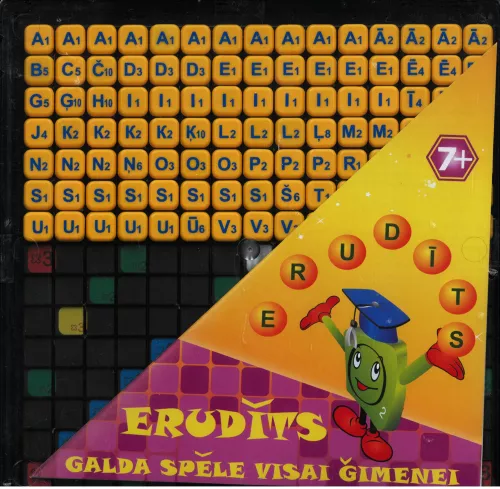 Board game - Erudite. LV (in Latvian)
