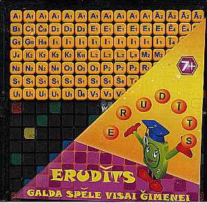 Board game - Erudite. LV (in Latvian)