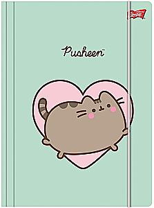 Папка A4 с резинкой - Pusheen Mint