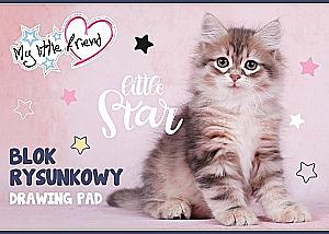 Альбом для рисования - My Little Friend, A4, 20 листов, в ассортименте